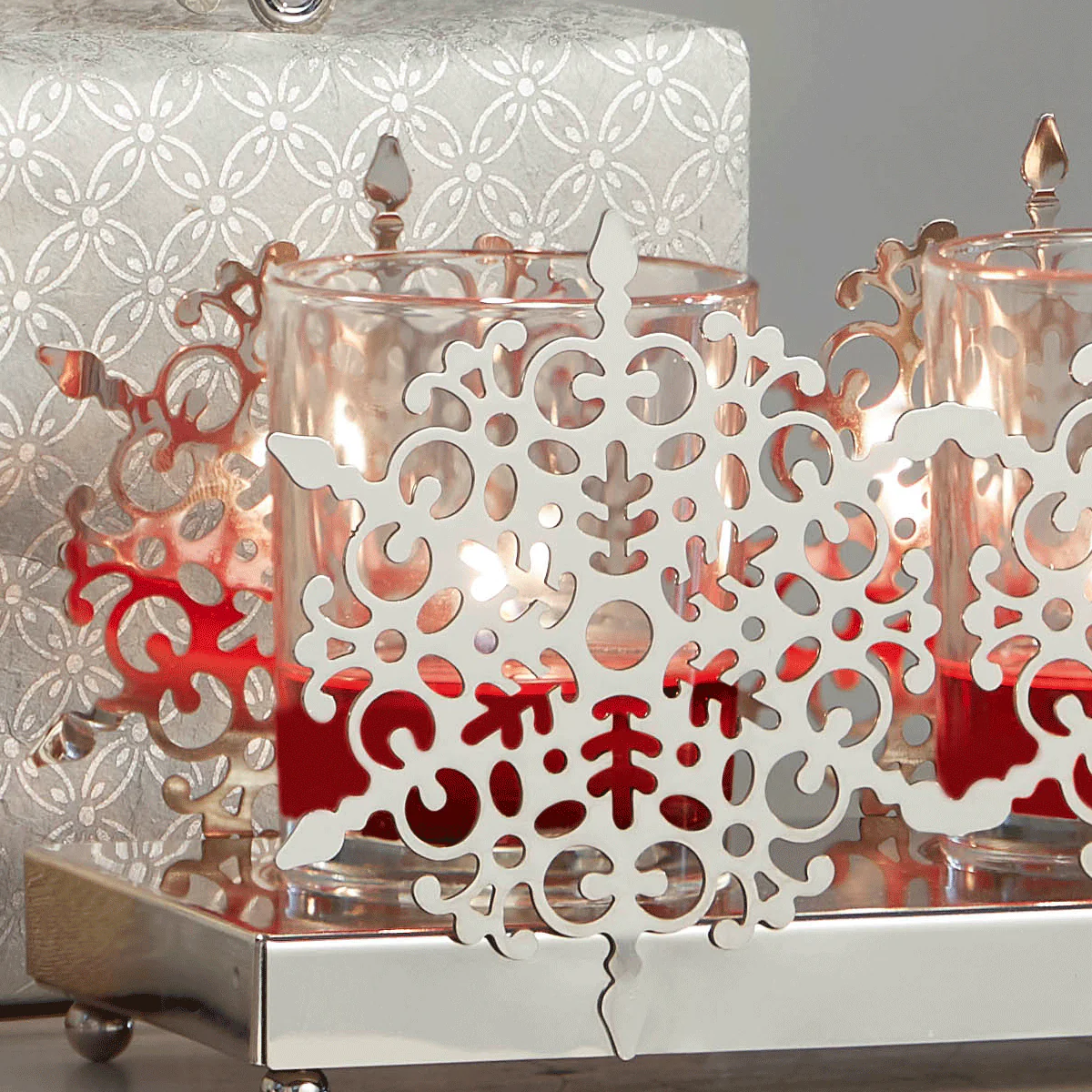 Replacement Clear Straight Sided Glass Votive Holder - Image 4