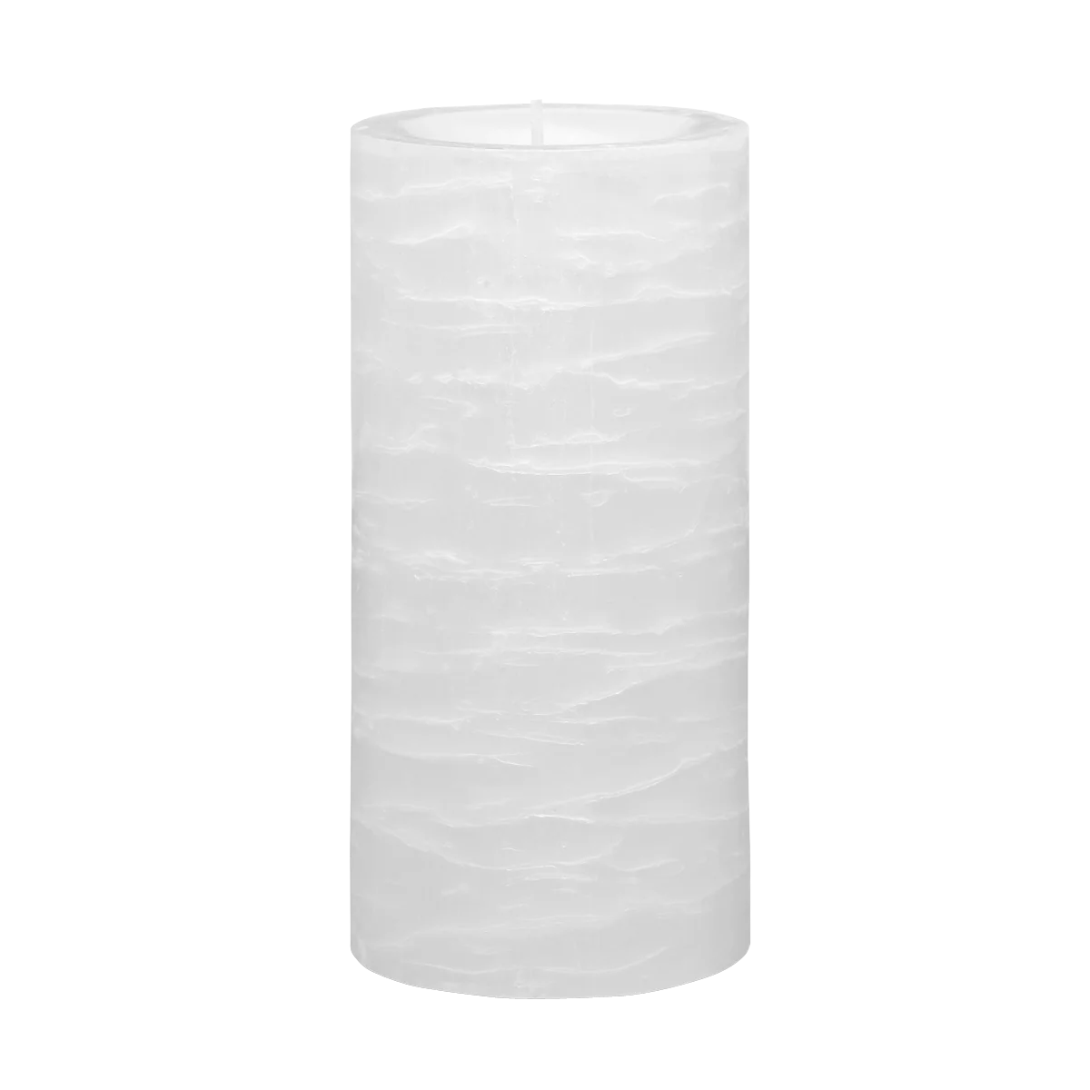 GloLite by PartyLite® Unscented White Pillar 7x15 cm - Image 5