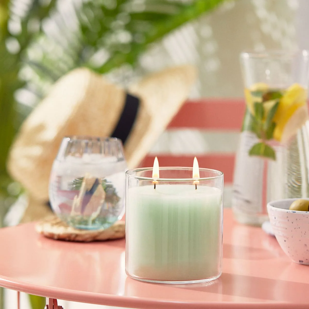 GloLite by PartyLite® Citronella Mint Scented Jar Candle - Image 3