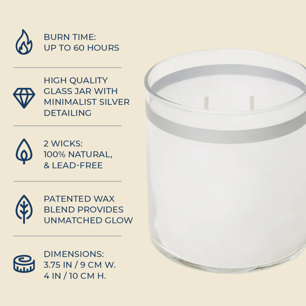 GloLite by PartyLite® Iced Snowberries™ Scented Jar Candle - Image 7