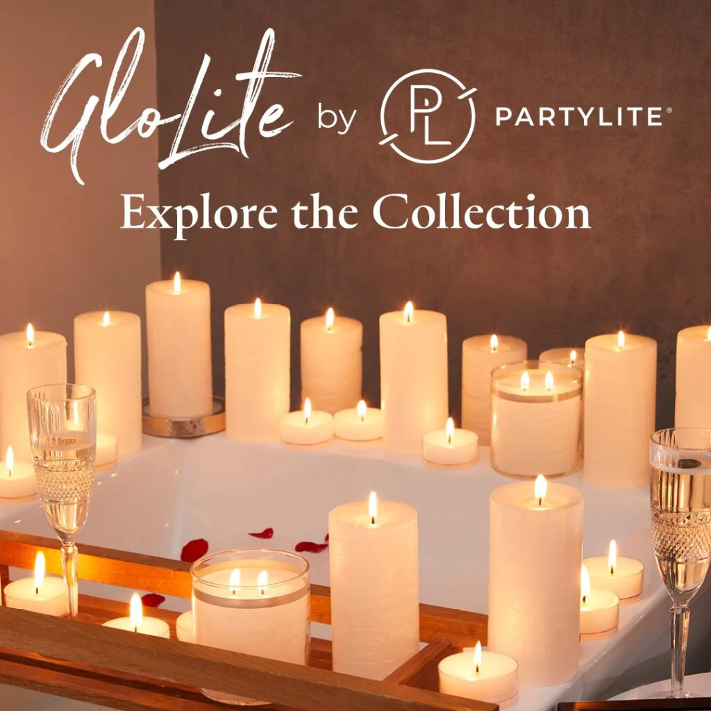 GloLite by PartyLite® Mulberry Scented Jar Candle - Image 10