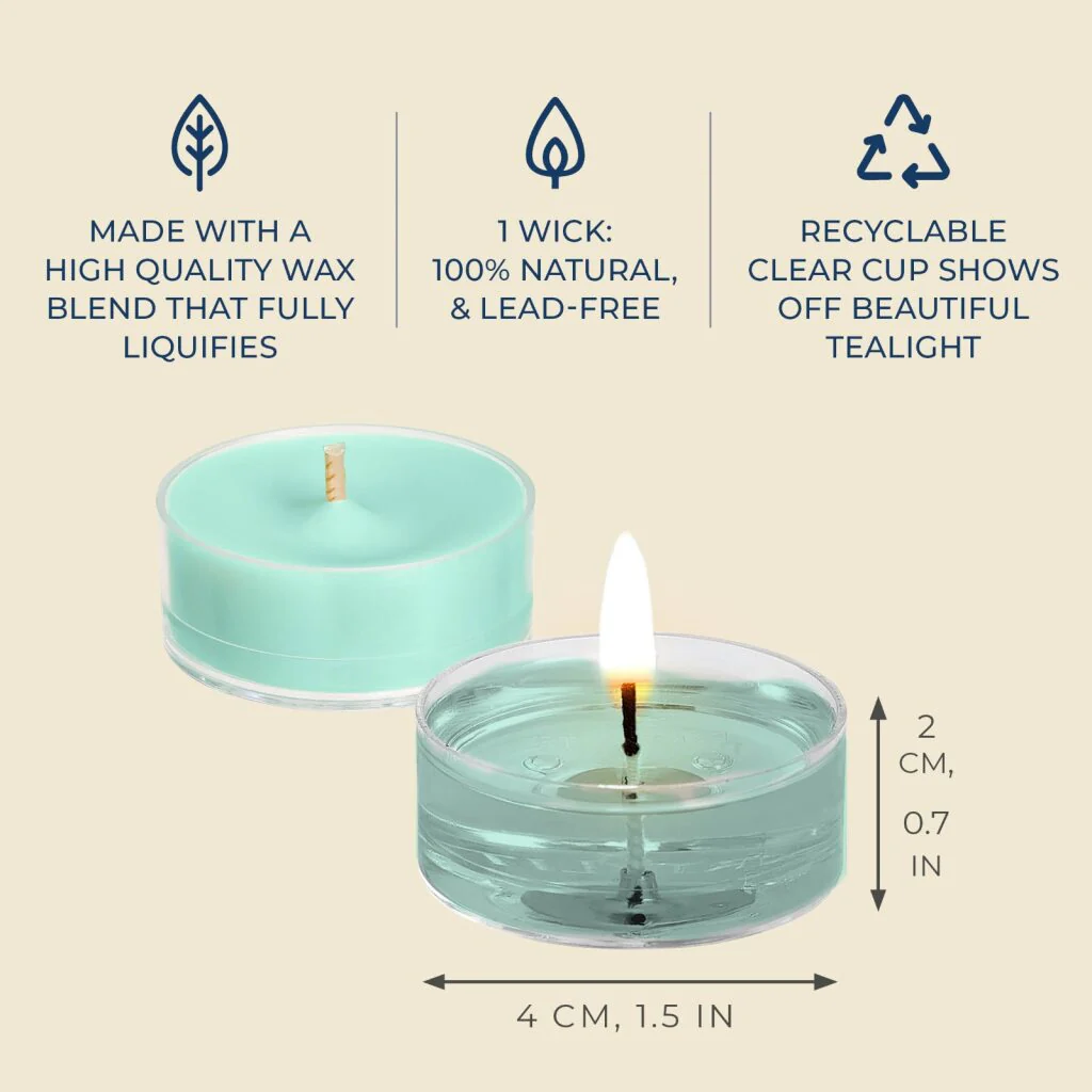 Honeydew Universal Tealight® Candles - Image 5