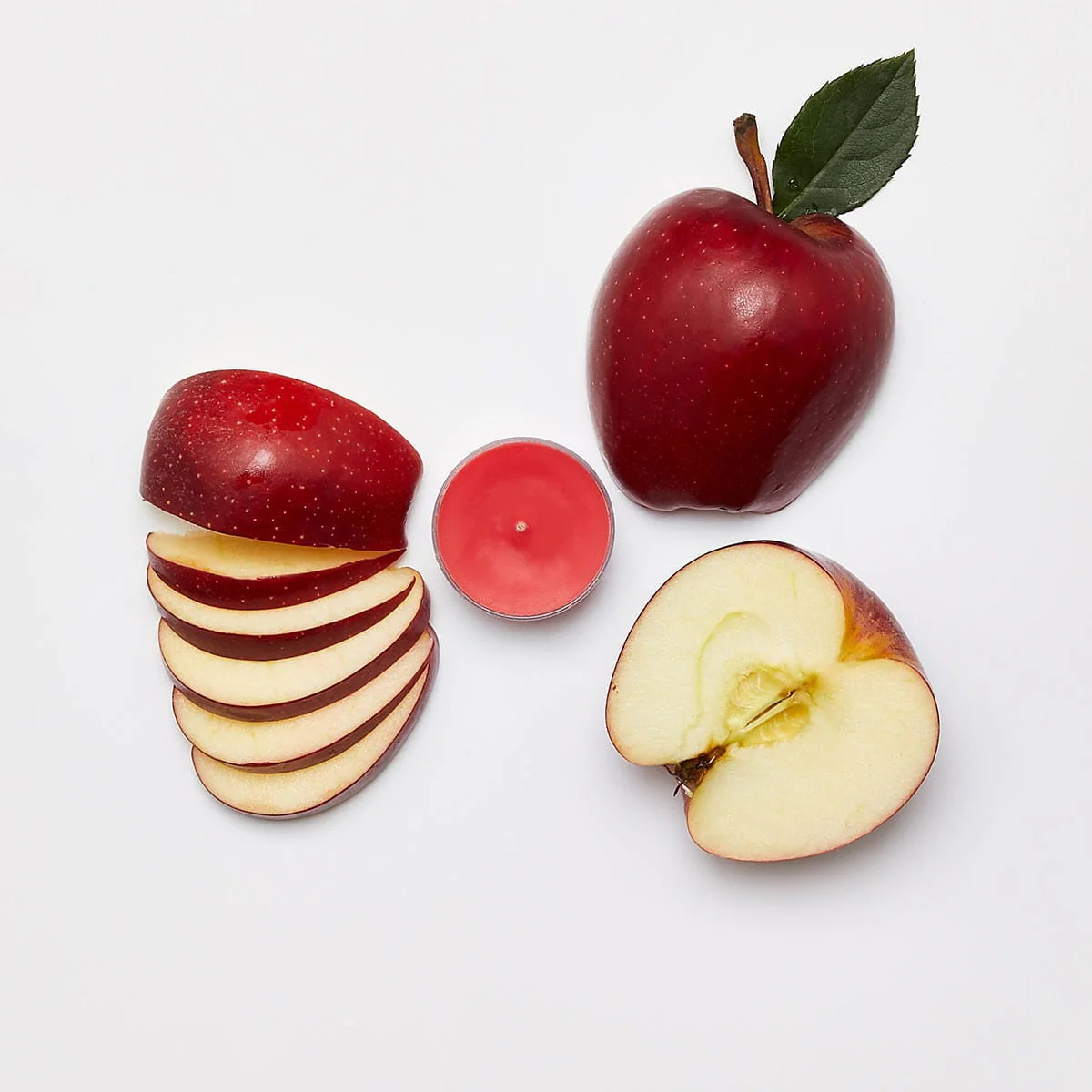 Juicy Red Apple Universal Tealight® Candles - Image 3