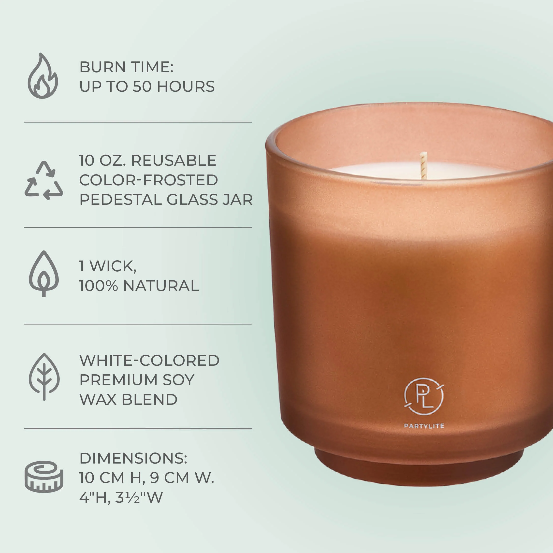 Refillable by PartyLite Tamboti Woods Jar Candle - Image 6
