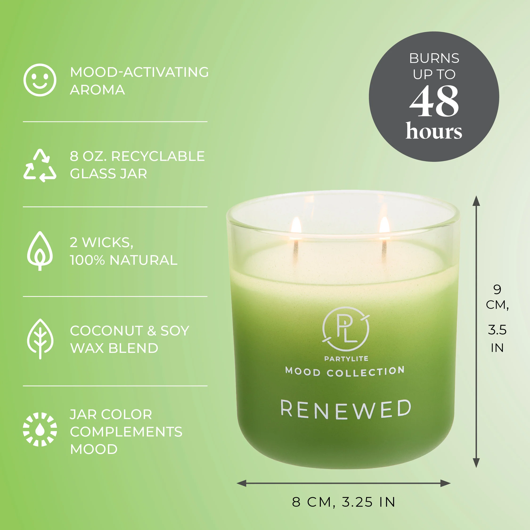 Renewed Ombre Jar Candle - Image 4