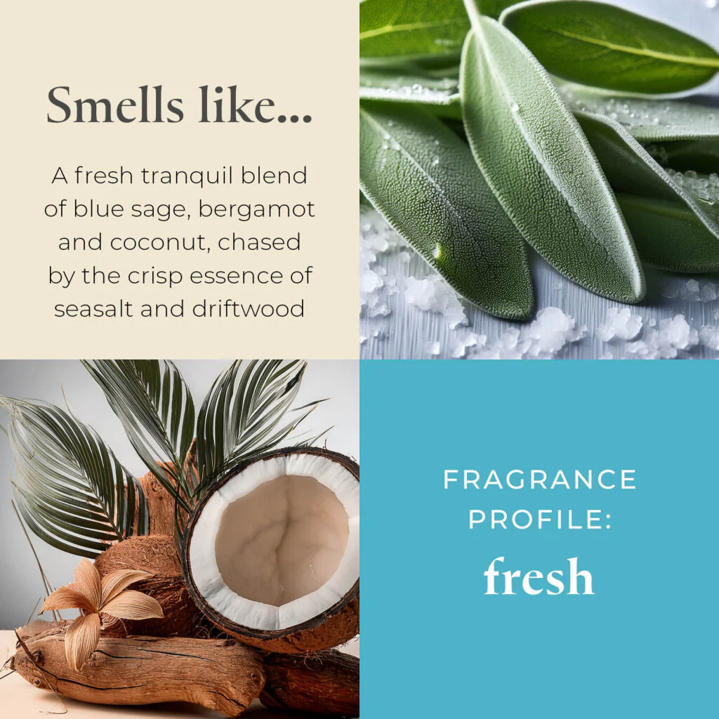 Sea Salt & Sage Escential Jar™ Candle - Image 4