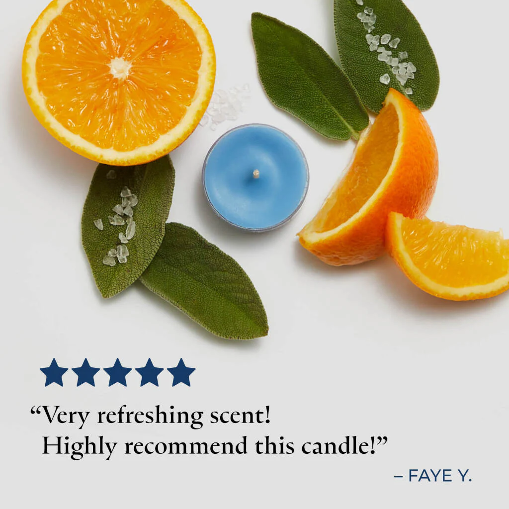 Sea Salt & Sage Universal Tealight® Candles - Image 7