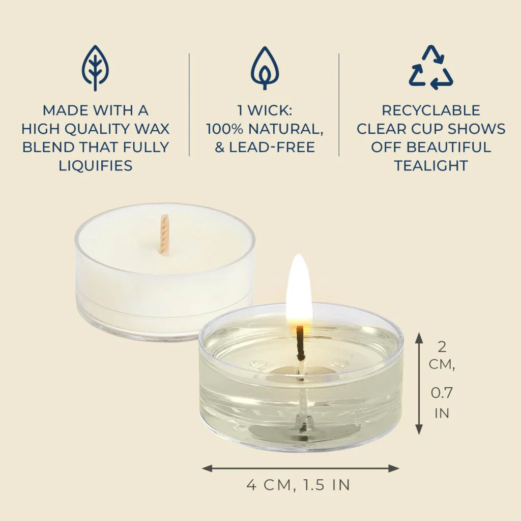 Sun-Kissed Linen Universal Tealight® Candles - Image 6