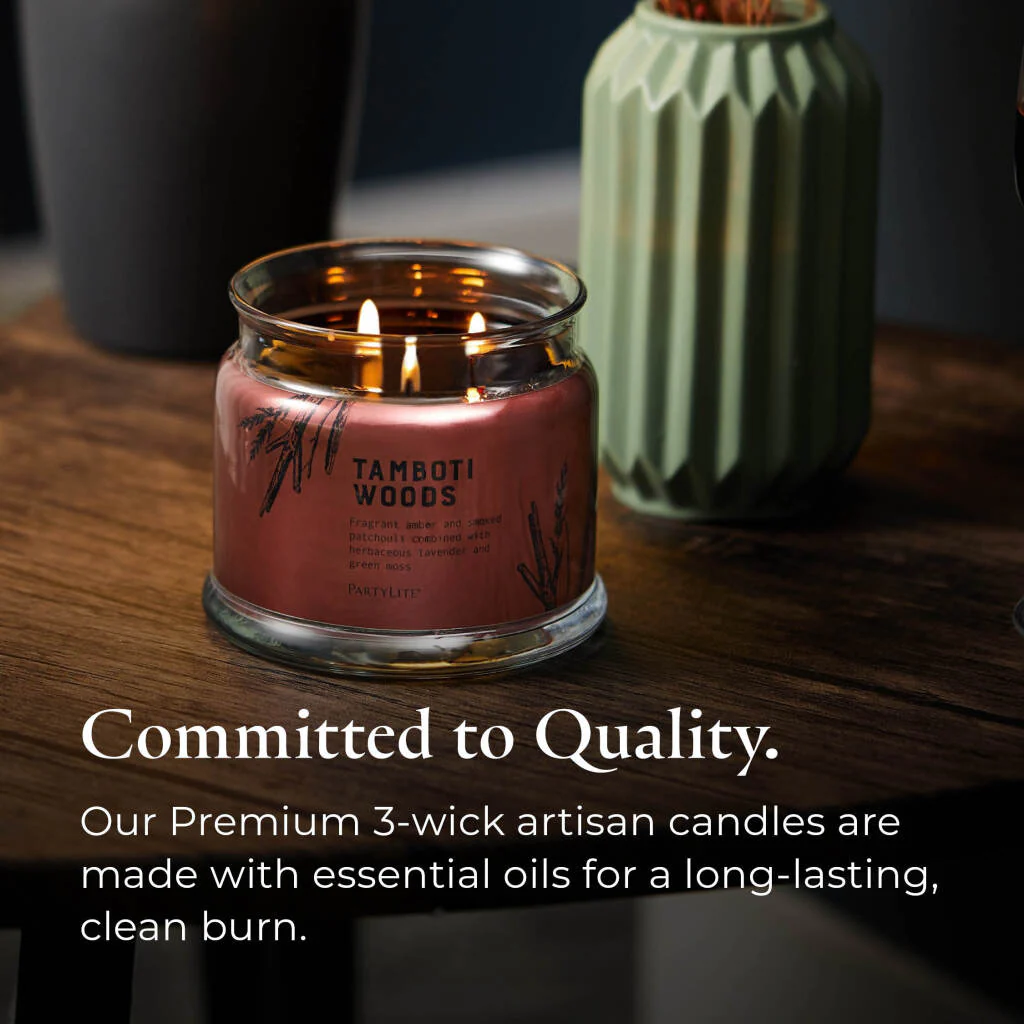 Tamboti Woods 3-Wick Jar Candle - Image 7